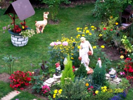 nouvelle vue du jardin