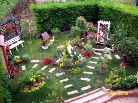 nouvelle vue du jardin