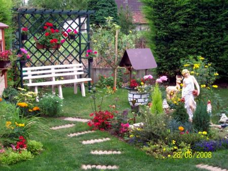 nouvelle vue du jardin
